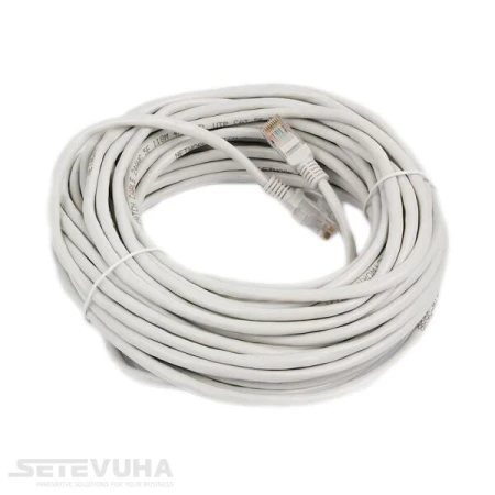 Патч-корд Ultra UTP Cat. 5e 6 м PVC Белый (UC55-0600)