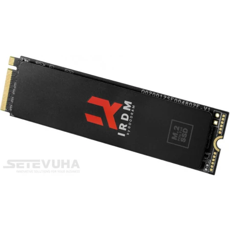 SSD диск GOODRAM IRDM M.2 256ГБ PCIe 3.0 x4 M.2 2280 3D NAND TLC (IR-SSDPR-P34B-256-80)