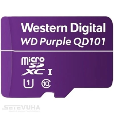 Карта пам'яті WD QD101 microSD 64ГБ (WDD064G1P0C)