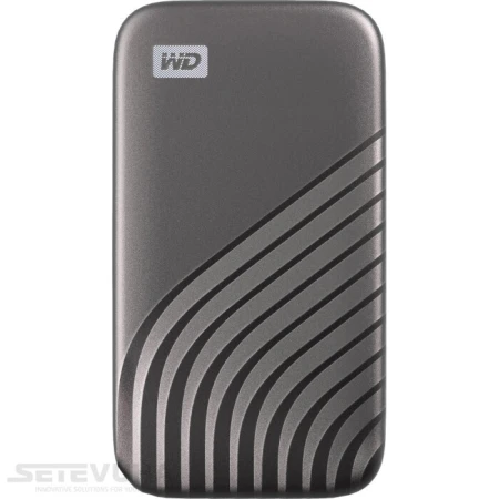 SSD диск WD WD My Passport SSD 2ТБ USB Type-C Portable 3D NAND TLC (WDBAGF0020BGY-WESN)