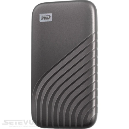 SSD диск WD WD My Passport SSD 2ТБ USB Type-C Portable 3D NAND TLC (WDBAGF0020BGY-WESN)