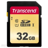 Карта памяти Transcend 500S SD 32ГБ (TS32GSDC500S)