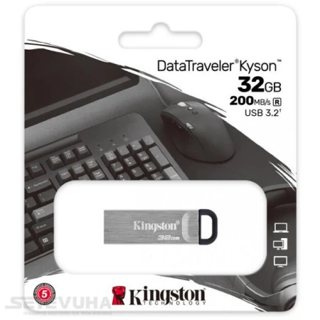 Флеш пам'ять USB Kingston DataTraveler Kyson 32ГБ USB 3.2 (DTKN/32GB)