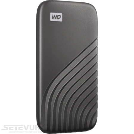 SSD диск WD 1ТБ USB 3.2 Portable (WDBAGF0010BGY-WESN)