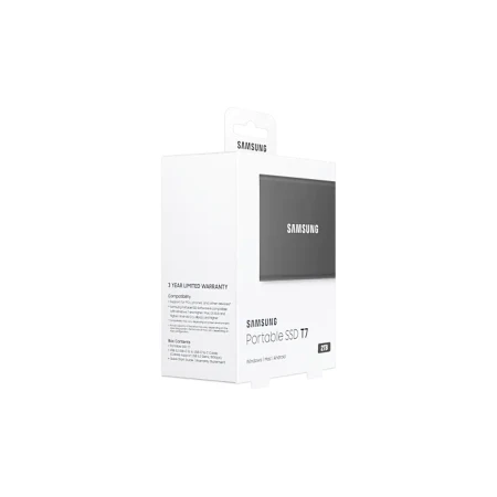 SSD диск Samsung Portable T7 2ТБ USB Type-C Portable 3D TLC (MU-PC2T0T/WW)