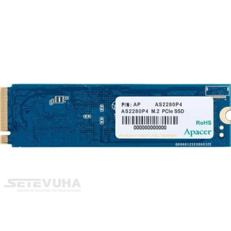 SSD диск Apacer AS2280P4 256ГБ PCIe 3.0 x4 M.2 2280 3D TLC (AP256GAS2280P4-1)