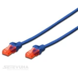 Патч корд DIGITUS UTP Cat. 6 5 м PVC Синій (DK-1612-050/B)