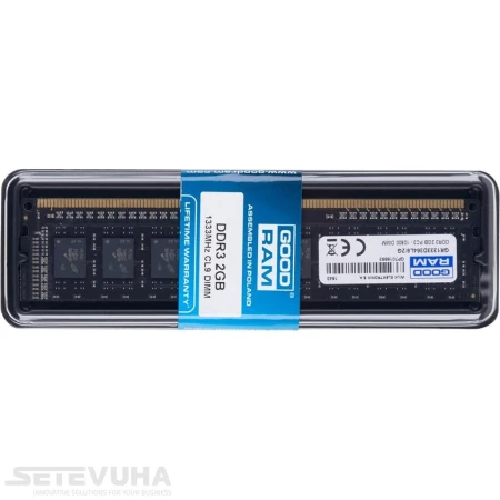 Оперативная память GOODRAM DIMM DDR3 2ГБ (GR1333D364L9/2G)