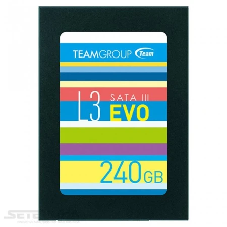 SSD диск Team L3 EVO 240ГБ SATA III 2.5" TLC (T253LE240GTC101)