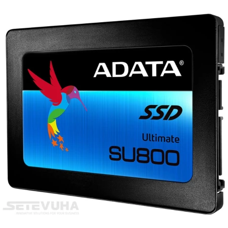 SSD диск ADATA SU800SS BLACK COLOR BOX 256ГБ SATA III 2.5