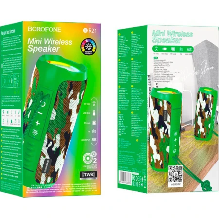 Акустическая система Borofone BR21 Sports (BR21CG)