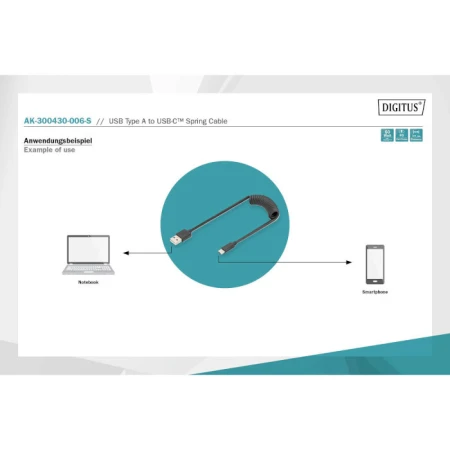 Кабель DIGITUS (AK-300430-006-S)