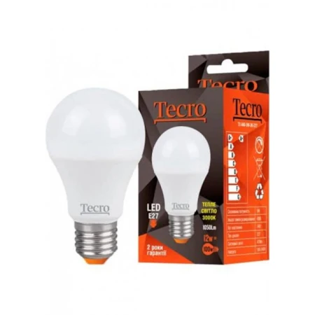 Лампочка Tecro E27 12 Вт (TL-A60-12W-3K-E27)