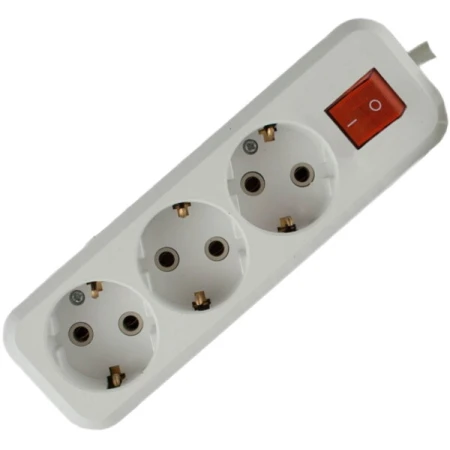 Удлинитель Electrum 3м 3-розеточный EU (C-ES-1813)