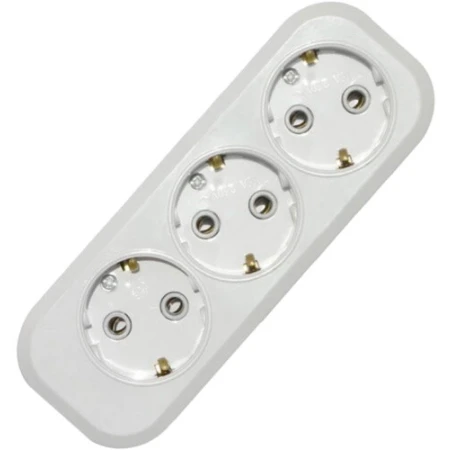 Удлинитель Electrum 3м 3-розеточный EU (C-ES-1811)