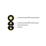 Оптический кабель FinMark SM (G.652D) 1 волокно 1000 м (FTTH001-SM-28-1km)