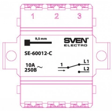 Переключатель Sven (7100036)
