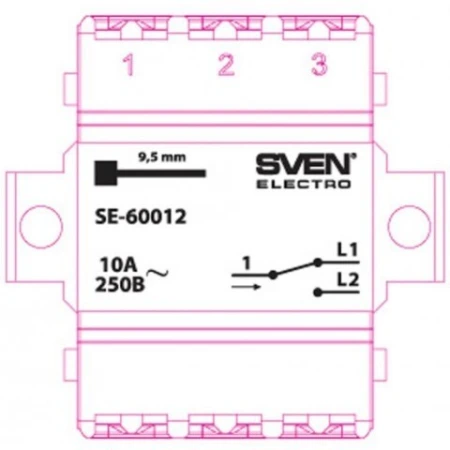 Переключатель Sven (7100035)