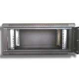 Телекомунікаційна шафа Hypernet 4U 19" 300 мм (WMNC-30-4U-FLAT-BLACK)