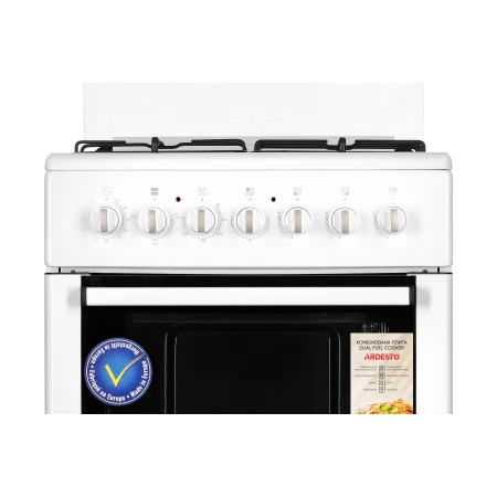 Плита Ardesto комбинированная (газ+электро) (FSC-F6060CW)