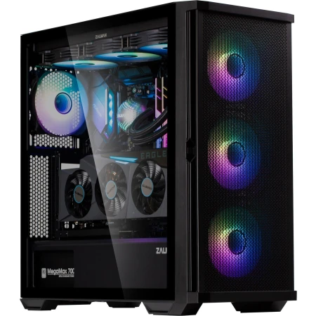 Корпус Zalman Midi Tower без БП (Z10DUO)