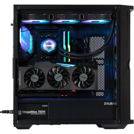 Корпус Zalman Midi Tower без БП (Z10DUO)