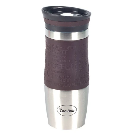 Термокружка Con Brio 380 мл (364-CB Brown)