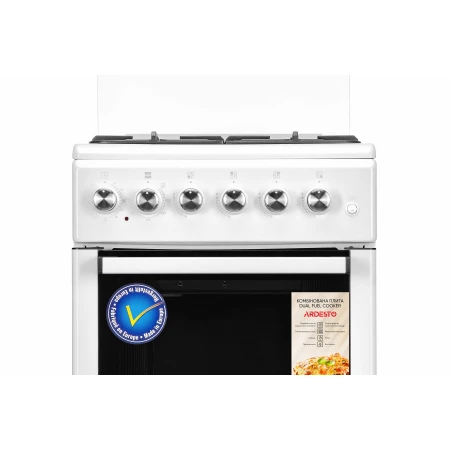 Плита Ardesto комбінована (газ+електро) (FSC-F5060AW)
