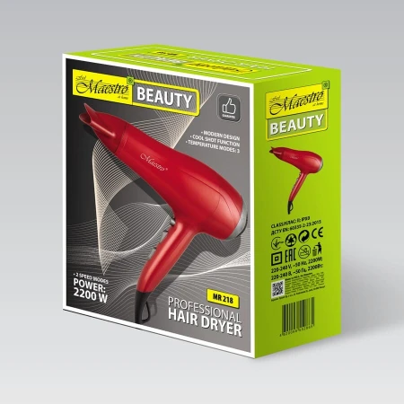 Фен Maestro (218-MR)
