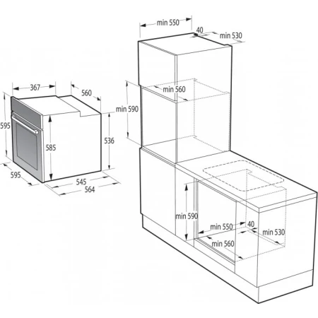 Духовка Gorenje (BOS 67371CLI)