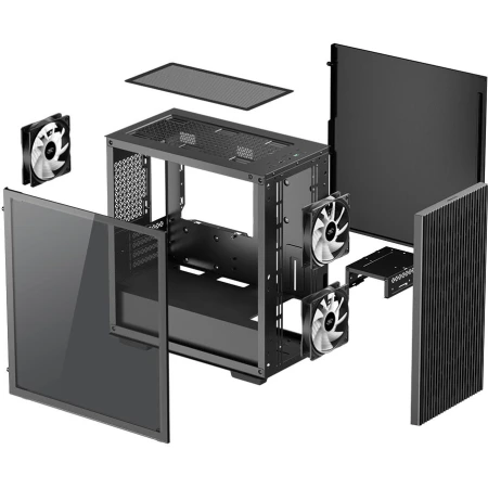 Корпус Deepcool Mini Tower без БП (MATREXX 40 3FS)