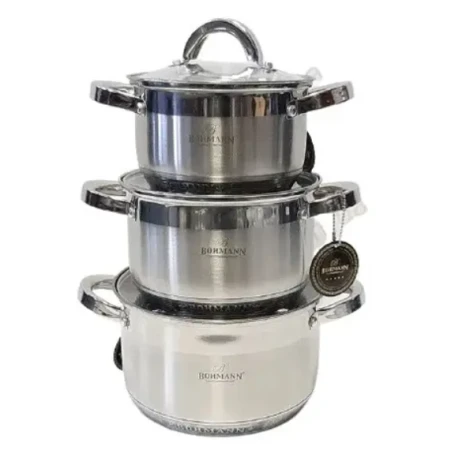Набір каструль Bohmann 3 шт. (0715-BH-70715)