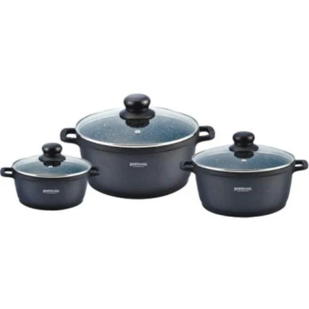 Набір каструль Bohmann 3 шт. (6006-MRB-BH)