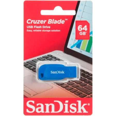 Флеш пам'ять USB SanDisk (SDCZ50C-064G-B35BE)