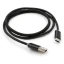 Кабель Vinga USB Type A - USB Type C 1 м USB 2.0 (VCPDCTCLED1BK)