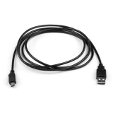 Кабель Vinga USB Type A - USB Micro-B 5 Pin 1.8 м USB 2.0 (VCPDCAMMIM1.8BK)