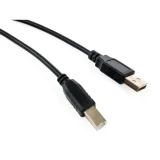 Кабель Vinga USB Type A - USB Type B 3 м USB 2.0 (VCPDCAMBM3.0BK)