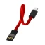 Кабель ColorWay USB Type A - Apple Lightning 0,22 м (CW-CBUL021-RD)