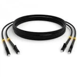 Патч-корд оптический CMS LC-LC UPC MM(OM3) Duplex 10м (UPC-10LCLC(MM)D(ON)BK)