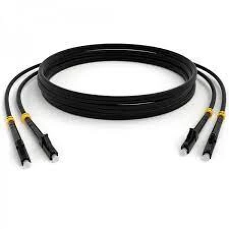 Патч-корд оптический CMS LC-LC UPC MM(OM3) Duplex 10м (UPC-10LCLC(MM)D(ON)BK)