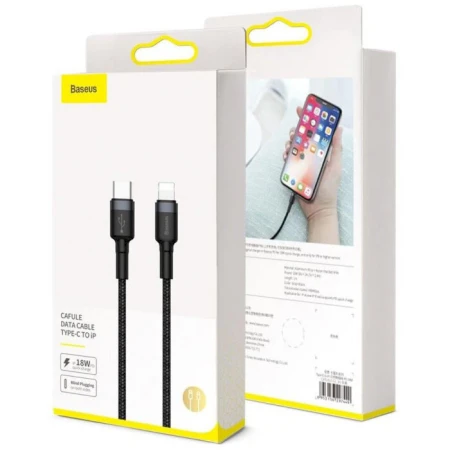 Кабель BASEUS USB Type C - Apple Lightning 1 м USB 2.0 (CATLKLF-G1)