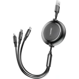 Кабель BASEUS USB Type A - Micro-USB USB Type C Apple Lightning 1.2 м USB 2.0 (CAMLT-JH01)