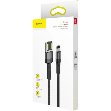 Кабель BASEUS USB Type A - Apple Lightning 1 м USB 2.0 (CALKLF-GG1)