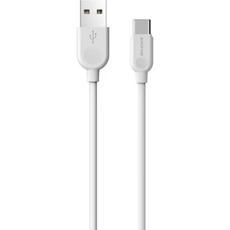 Кабель Borofone USB Type A - USB Type C 2 м USB 2.0 (BX14C2W)