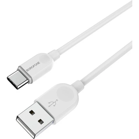 Кабель Borofone USB Type A - USB Type C 2 м USB 2.0 (BX14C2W)