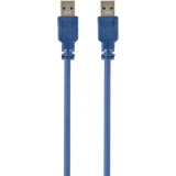 Кабель Maxxter USB Type A - USB Type A 0.5 м USB 3.0 (USB 3.1 Gen 1) (U-AMAM3-0.5m)