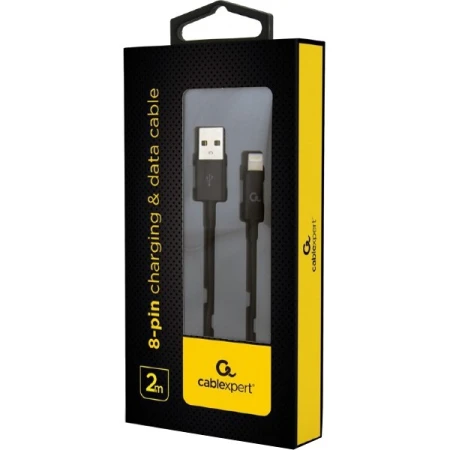 Кабель Cablexpert USB Type A - Apple Lightning 2 м USB 2.0 (CC-USB2P-AMLM-2M)