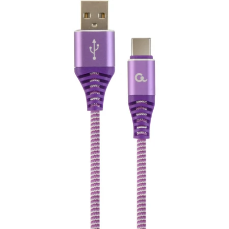 Кабель Cablexpert USB Type A - USB Type C 2 м USB 2.0 (CC-USB2B-AMCM-2M-PW)