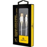 Кабель Cablexpert USB Type A - USB Type C 1 м USB 2.0 (CC-USB2B-AMCM-1M-BW2)