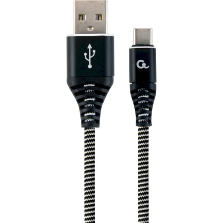 Кабель Cablexpert USB Type A - USB Type C 1 м USB 2.0 (CC-USB2B-AMCM-1M-BW)